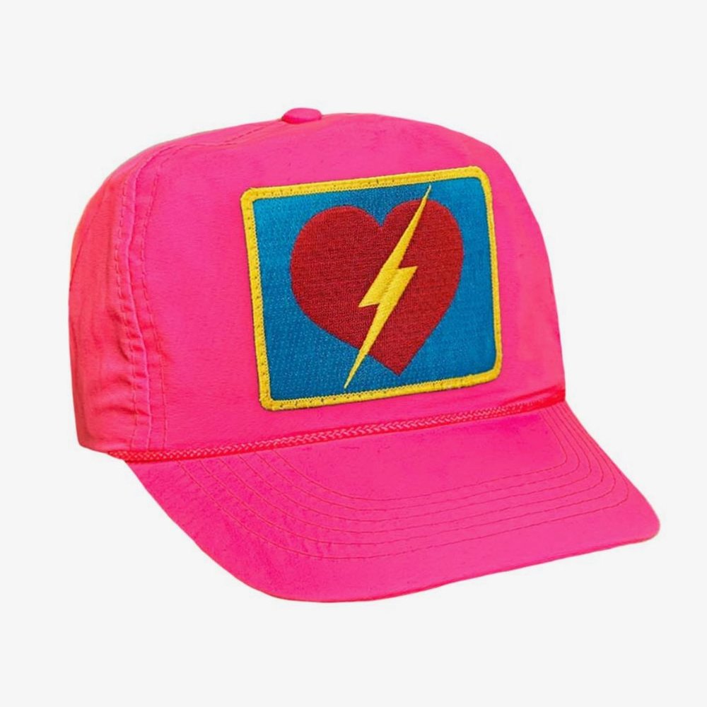 Bolt Heart Hat | Aviator Nation | NEVER USED!!!!!!!